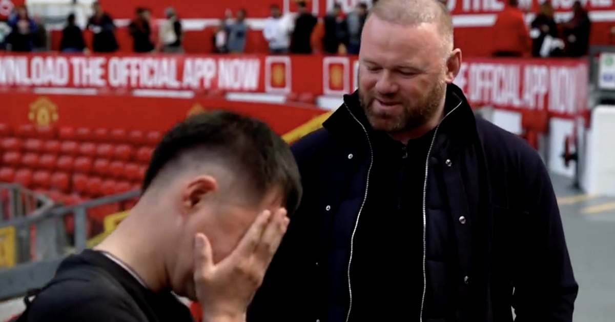 Fan viaja desde Mongolia a Manchester para conocer a Wayne Rooney 