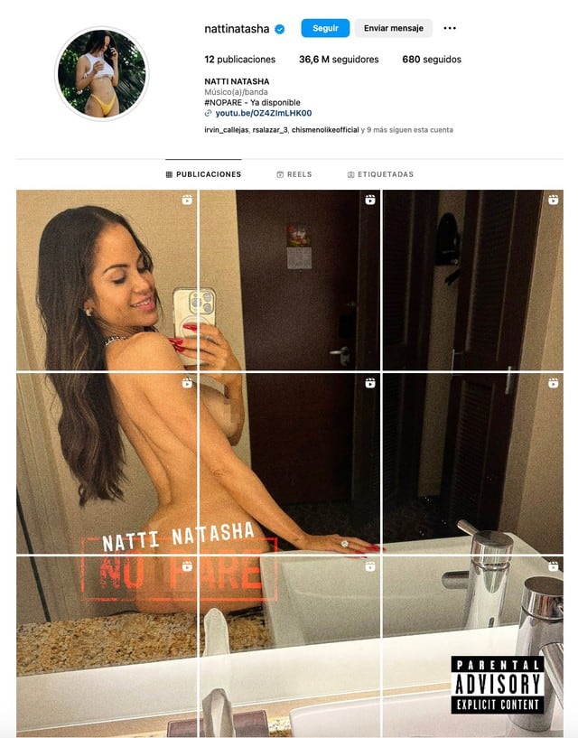 Natti Natasha Reta A La Censura Con Un Sexy Desnudo Por Su Nueva