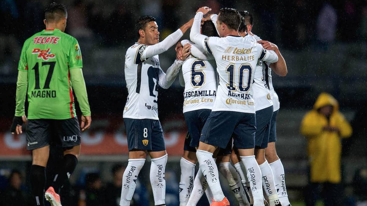 Pumas alcanza liderato de su Grupo en Copa MX tras vencer a Bravos (VIDEO)