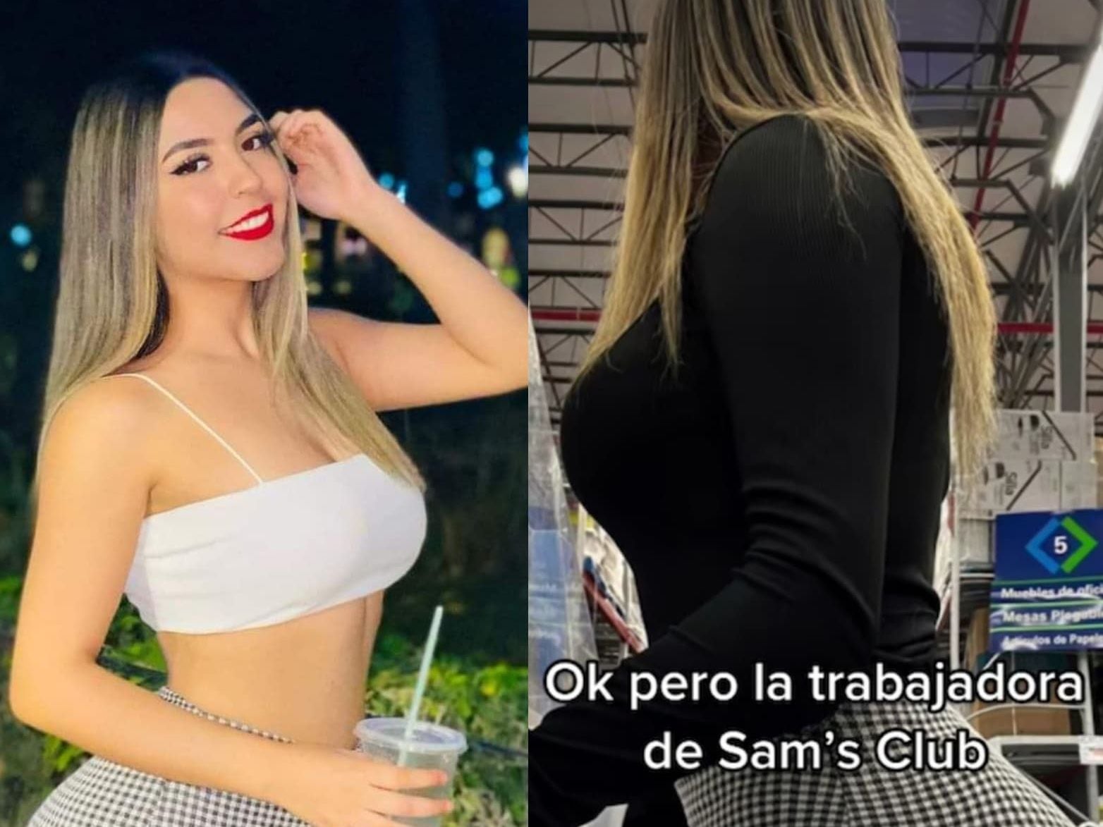 Sam's Club la corrió “por bonita”? Aseguran que era demostradora y no duró  ni una semana