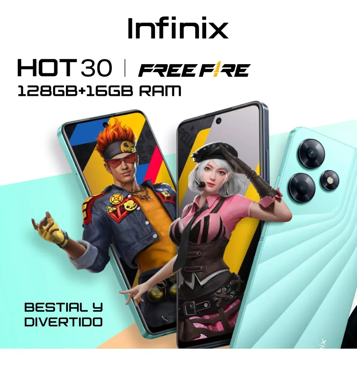 Infinix y Garena Free Fire han hecho una alianza para apoyar los