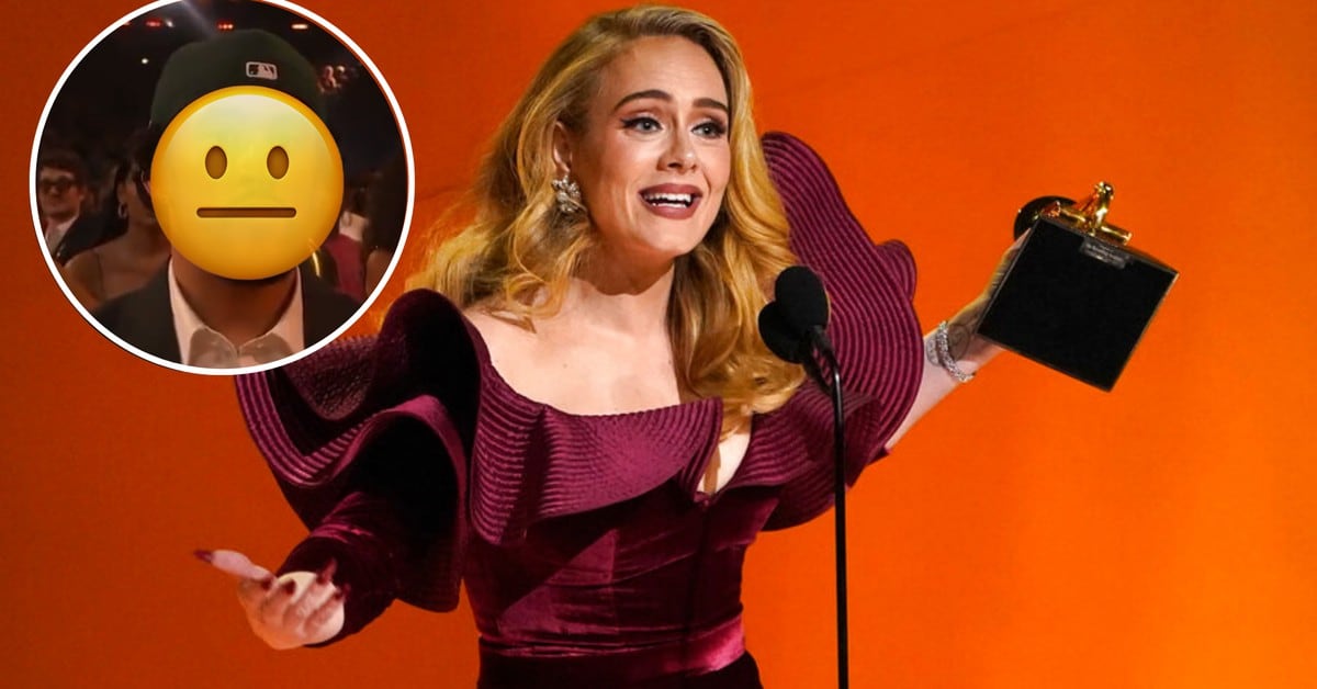 ¿Le dolió a Bad Bunny? Su derrota ante Adele en los Premios Grammy 2023