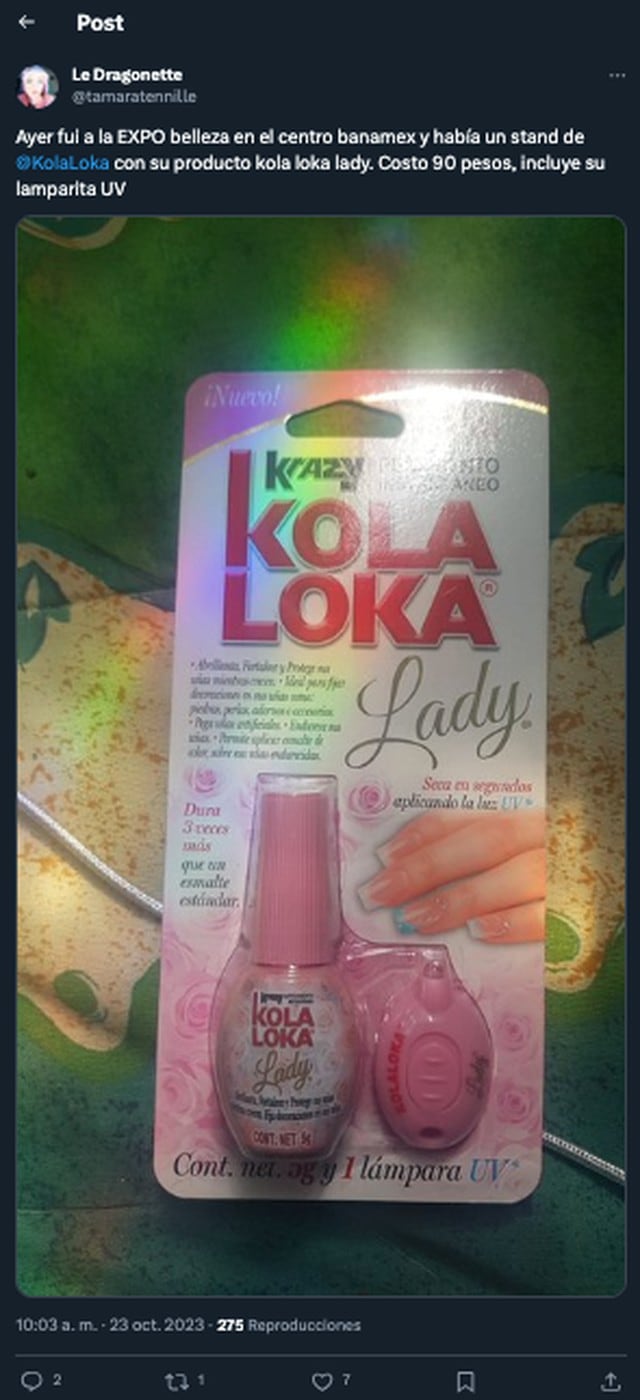 Qué es la Kola Loka Lady El producto viral que incluye una lámpara ya tiene precio