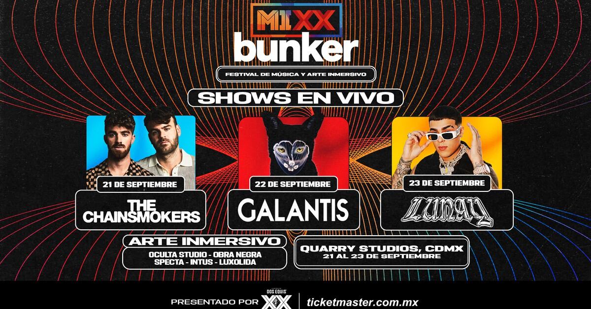 Mixx Bunker Presentado Por Dos Equis Regresa Con Su Segunda Edición 0754