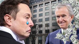 Musk 'en problemas': Bernard Arnault 'le pisa los talones' en ser