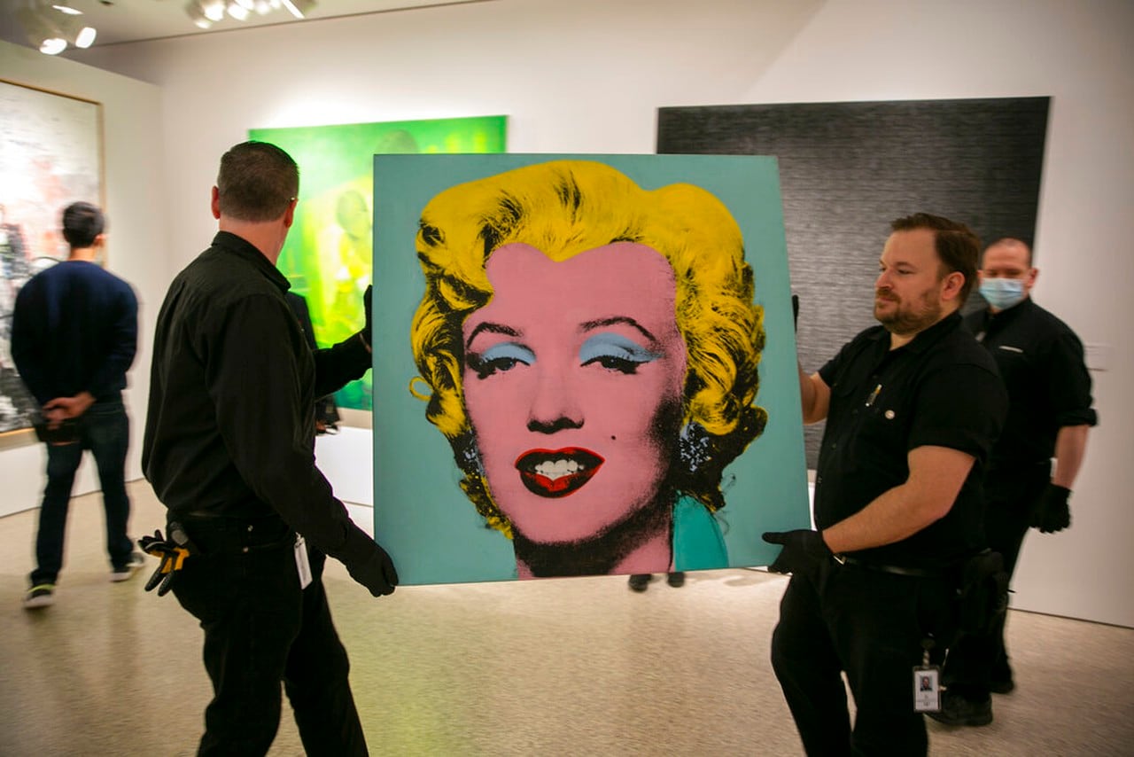El Retrato De Marilyn Monroe Pintado Por Andy Warhol Se Vende Por Más De 3 Mil 976 Millones De Pesos 2718