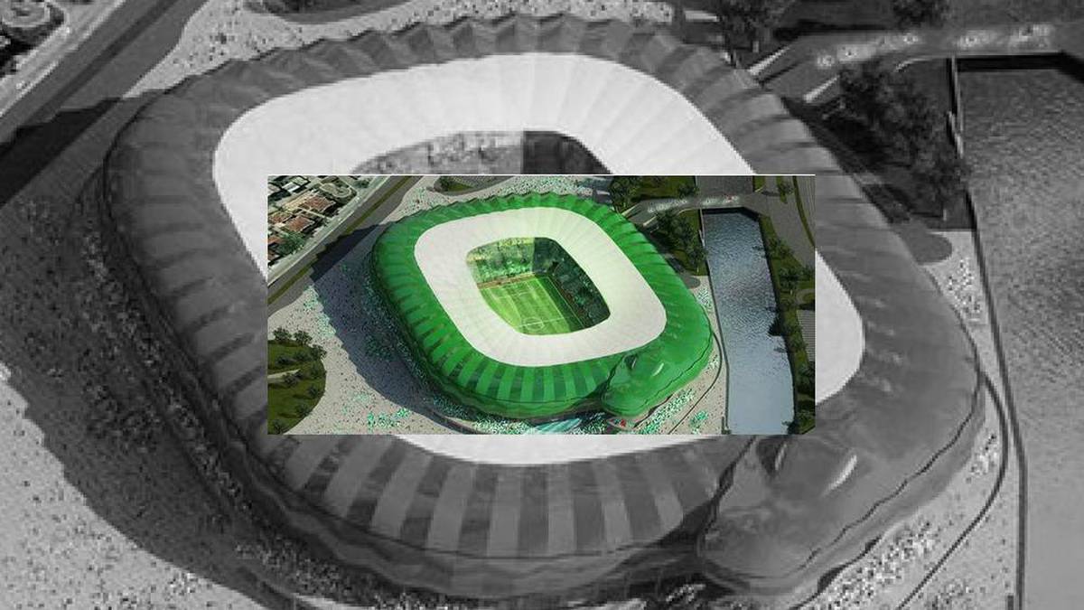 FOTO: Equipo de Turquía tendrá un estadio en forma de cocodrilo con  capacidad de 45 mil espectadores
