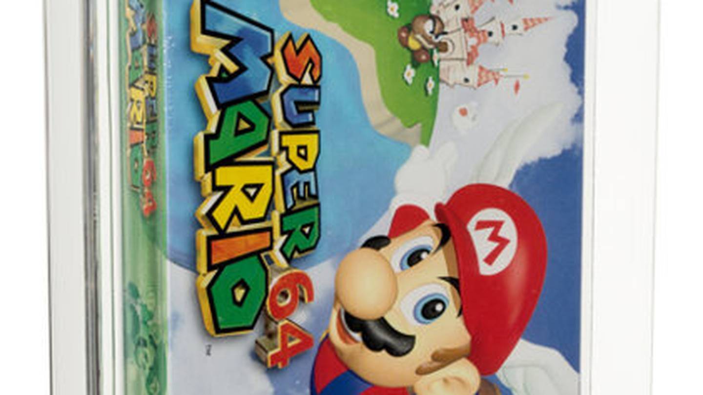 Cartucho de 'Super Mario 64' é vendido por US$ 1,56 milhão - Olhar Digital