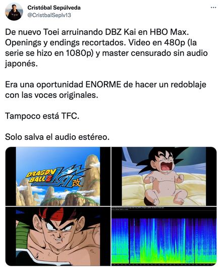  Dragon Ball Z Kai estreia na HBO Max