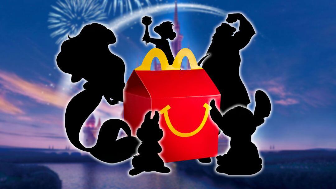 Cajita feliz McDonalds 100 años de Disney Octubre/ Muchos Personajes de  pixar 