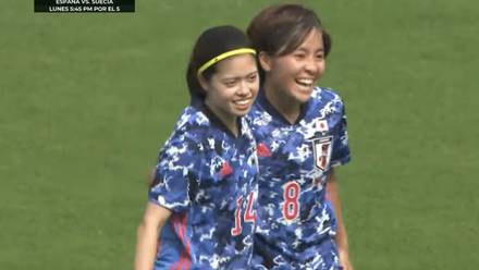Selección de fútbol de Japón Femenil golea a la de México