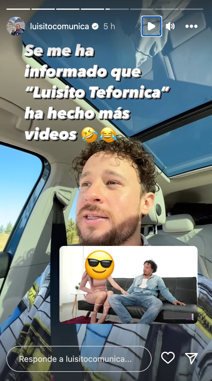 Luisito Comunica ya tiene parodia porno y el influencer lo presume: “vaya  dato penetrador”