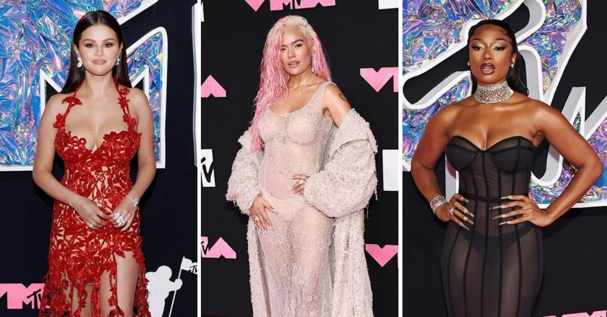 Karol G impacta con vestido transparente en los MTV VMAs 2023