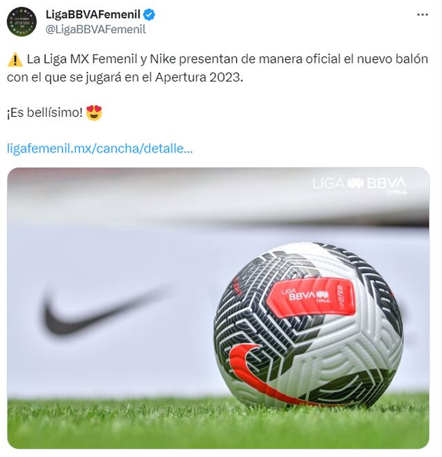 Liga MX Femenil: Se presentó el balón oficial para el Apertura 2023