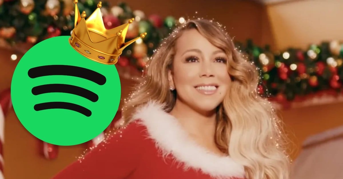 Mariah Carey impone récord en Spotify con All I Want for Christmas is