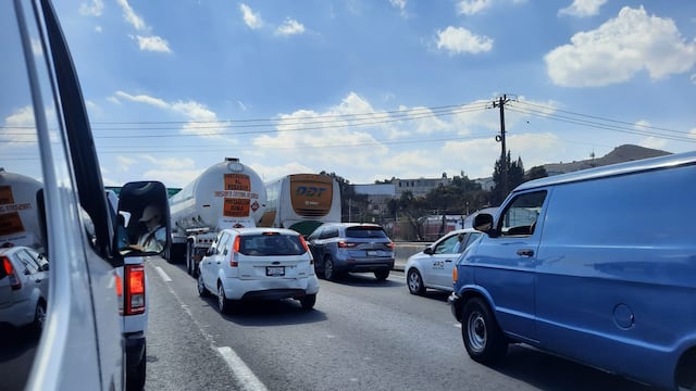 Registran cierres en la Autopista México-Pachuca
