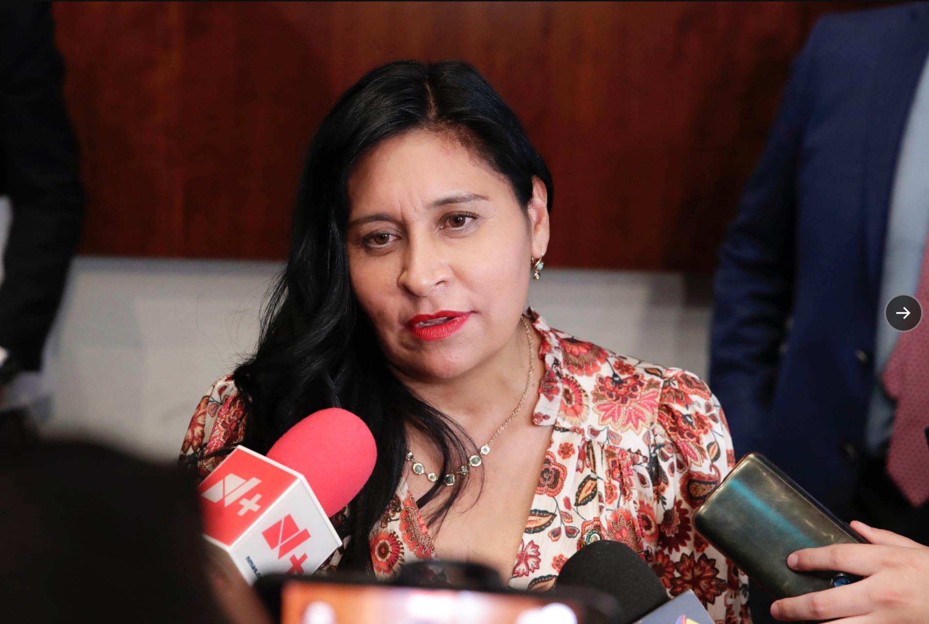 La presidenta de la Cámara de Senadores habló sobre la renuncia del ministro Arturo Zaldívar, la cual tendrá que ser aprobada por el presidente AMLO y los senadores.