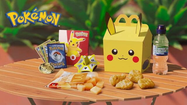 Esta sería la colección completa de Pokémon Cajita Feliz de McDonald's