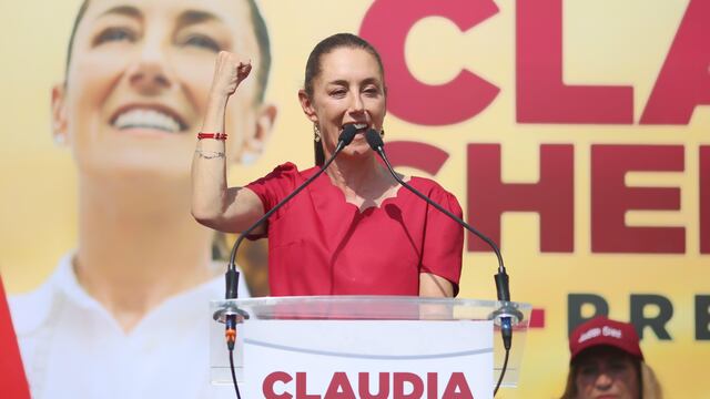 Campaña presidencial de Claudia Sheinbaum en Nuevo León