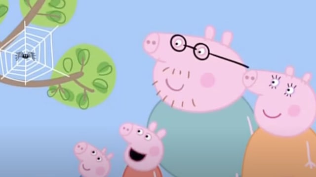 La telaraña de Peppa Pig