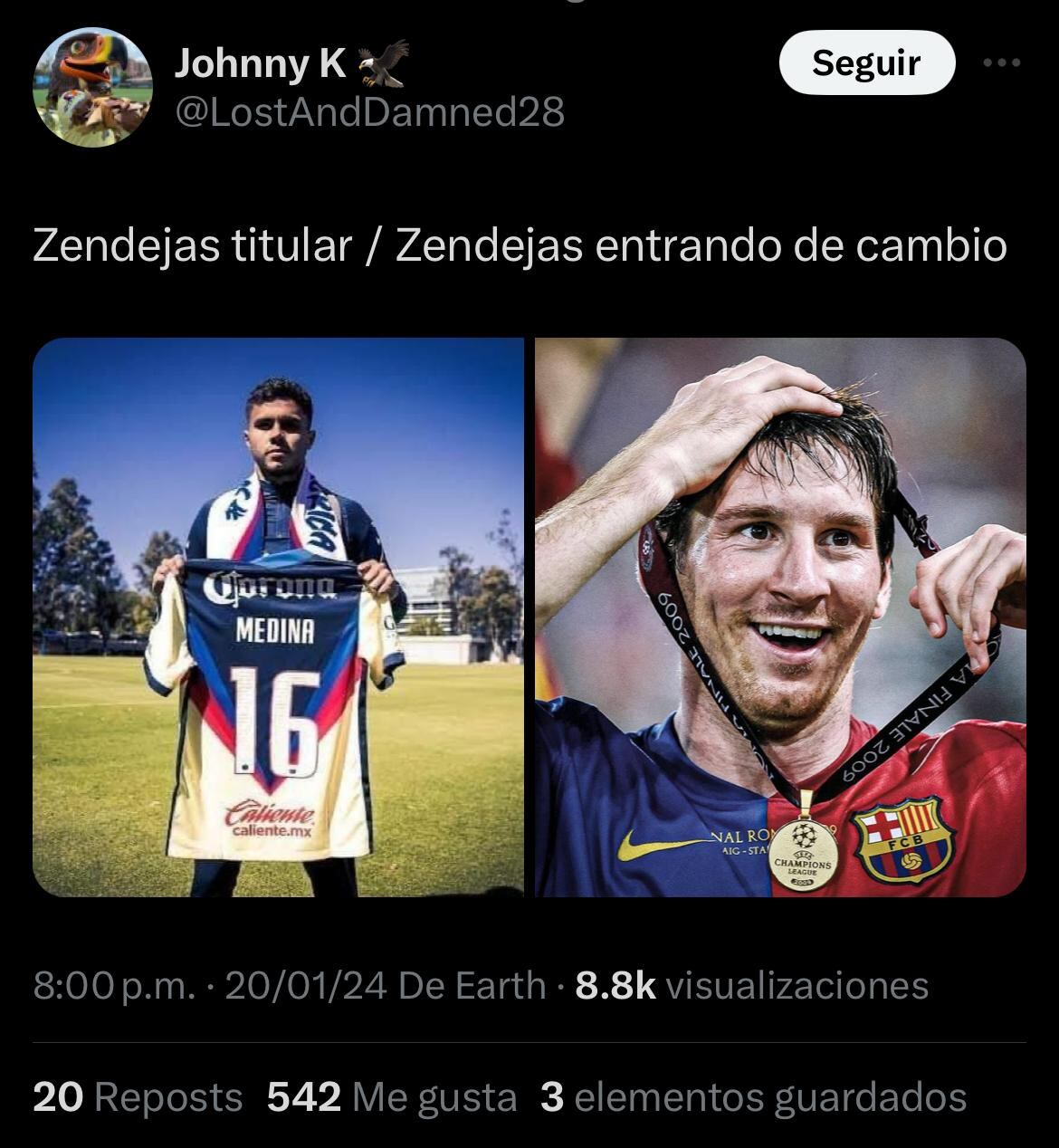 Memes Club América.