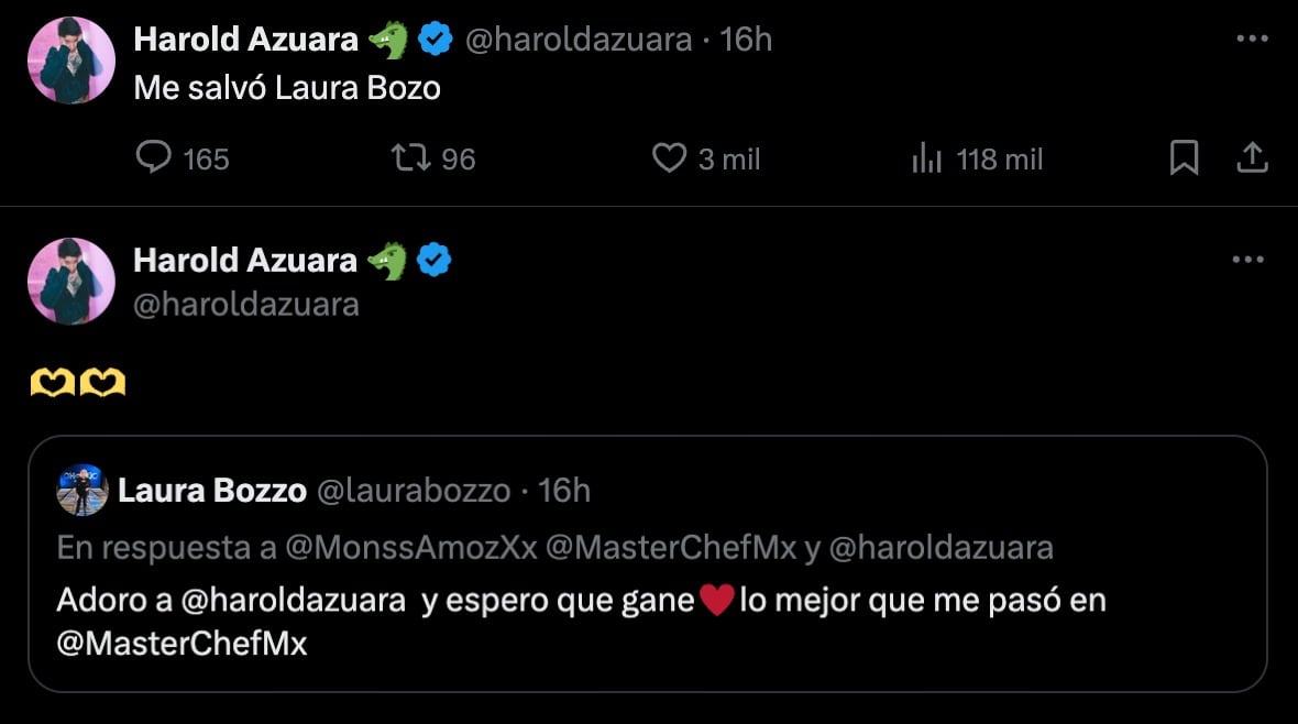 Harold Azuara agradece a Laura Bozzo por salvarlo