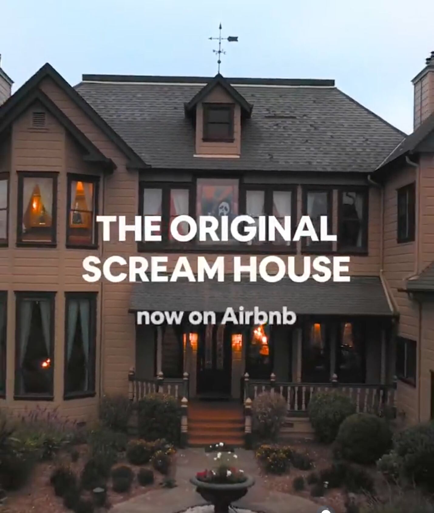 Airbnb renta la casa de 'Scream'