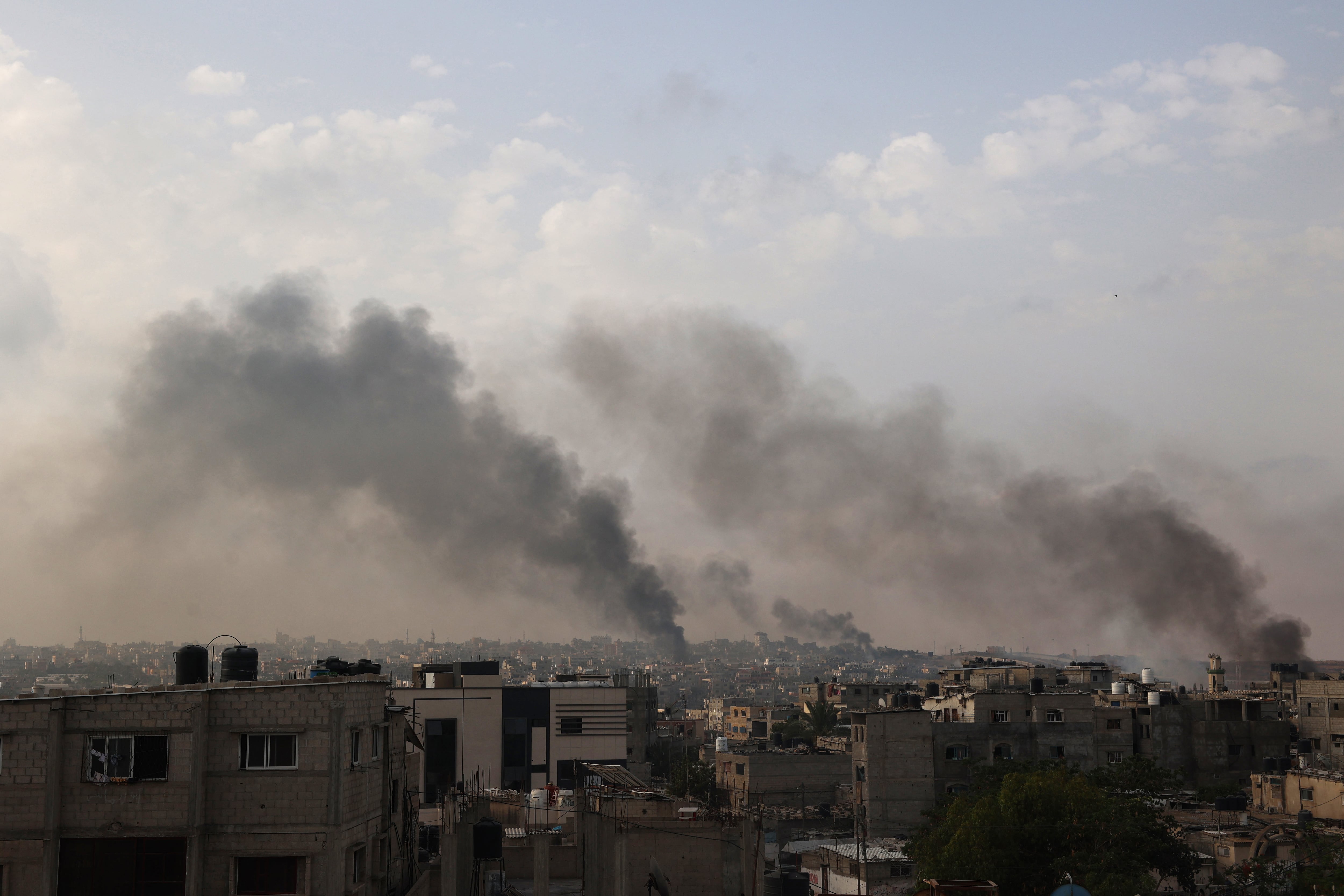 Bombardeos sobre Gaza