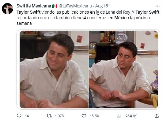 Memes de Taylor Swift en México