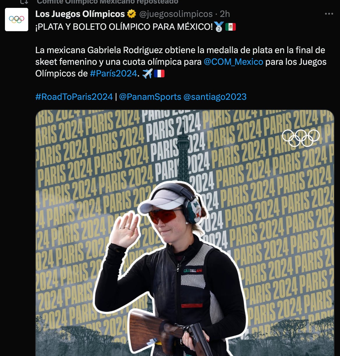 Gabriela Rodríguez en los Juegos Panamericanos Santiago 2023