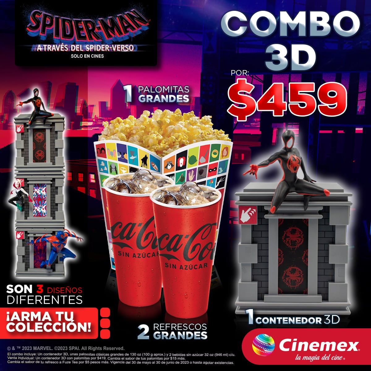 Palomera Spider-Man Cinemex