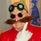 FOTO: Pedro Sola como Dr. Eggman en Ventaneando opacó al resto de disfraces de Halloween