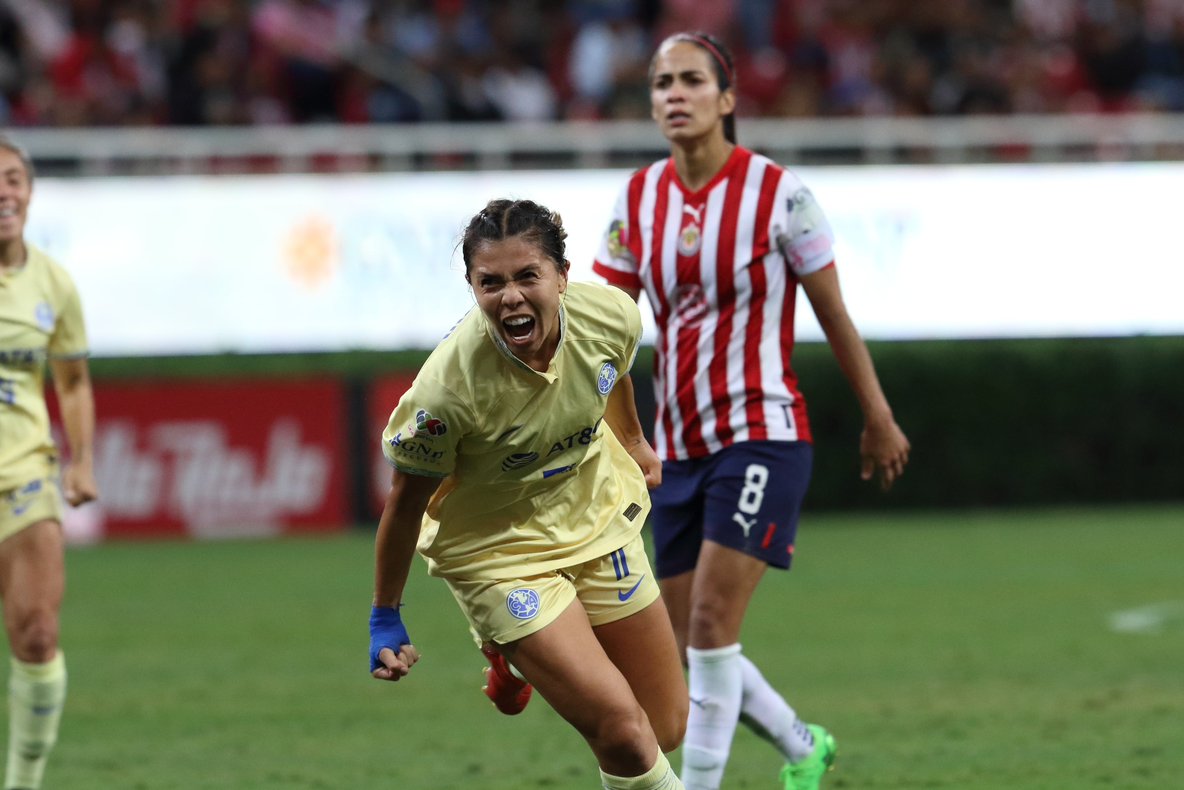 Chivas vs América Femenil.