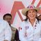 VIDEO: Rocío Nahle regaña a candidato a diputado por ponerse chaleco del PVEM durante evento de Morena