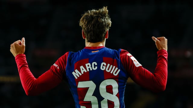 Marc Guiu, canterano del FC Barcelona.