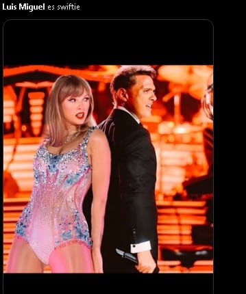 Usuarios deducen sobre foto de Luis Miguel con Taylor Swift.