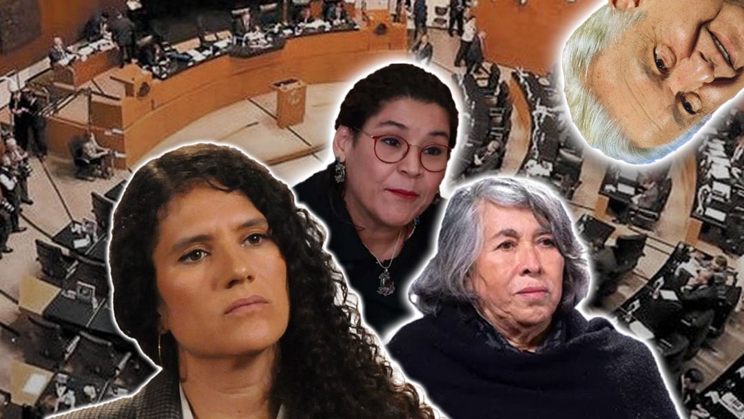 La terna a la SCJN integrada por Bertha María Alcalde Luján, Lenia Batres Guadarrama y María Estela Ríos González fue bateada en la Cámara de Senadores