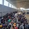 Rescatan a más de 700 migrantes de una bodega en Cuaxomulco, Tlaxcala