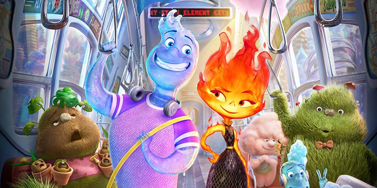 Elemental es la nueva película de Pixar