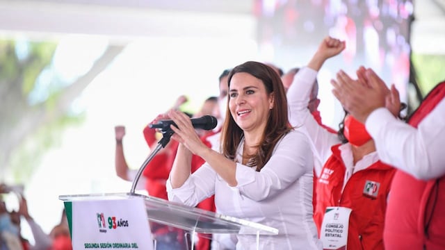 Carolina Viggiano, candidata de la alianza Va por México