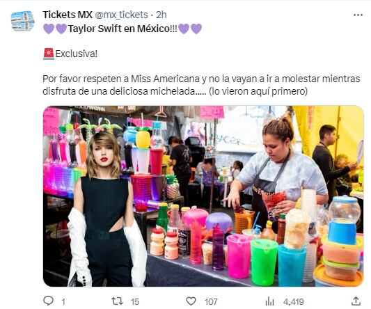 Memes de Taylor Swift en México