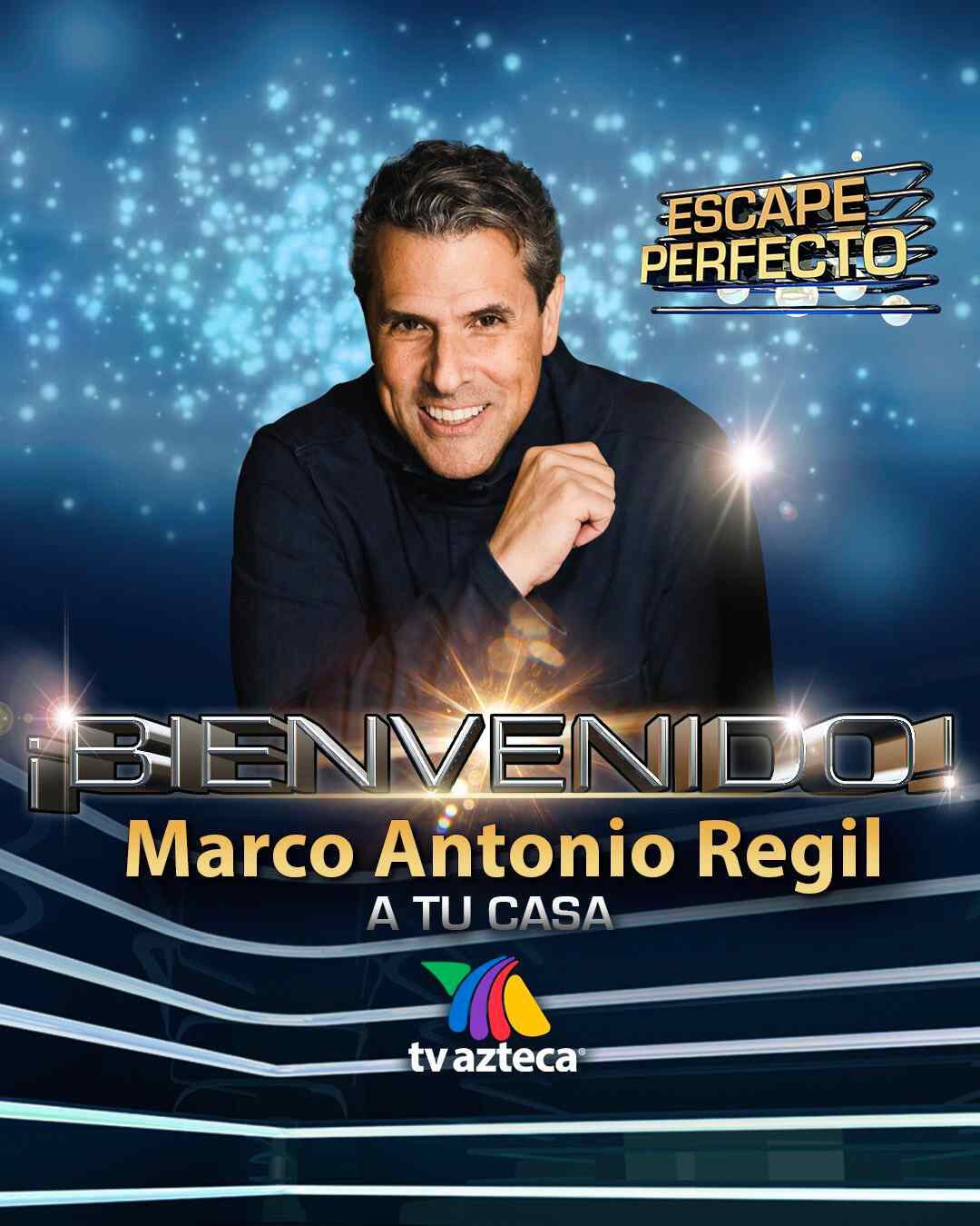 Marco Antonio Regil en Escape Perfecto de TV Azteca