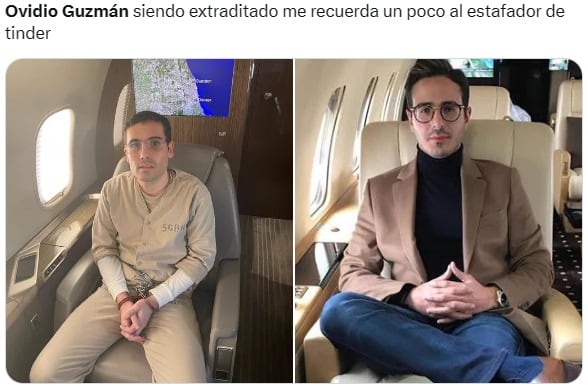Ovidio Guzmán López: Llueven memes por su look en extradición a Estados Unidos