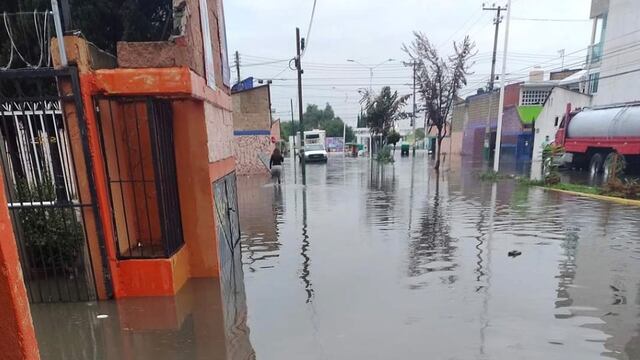 Reportan más de 2 mil familias sin electricidad por inundaciones en Cuautitlán