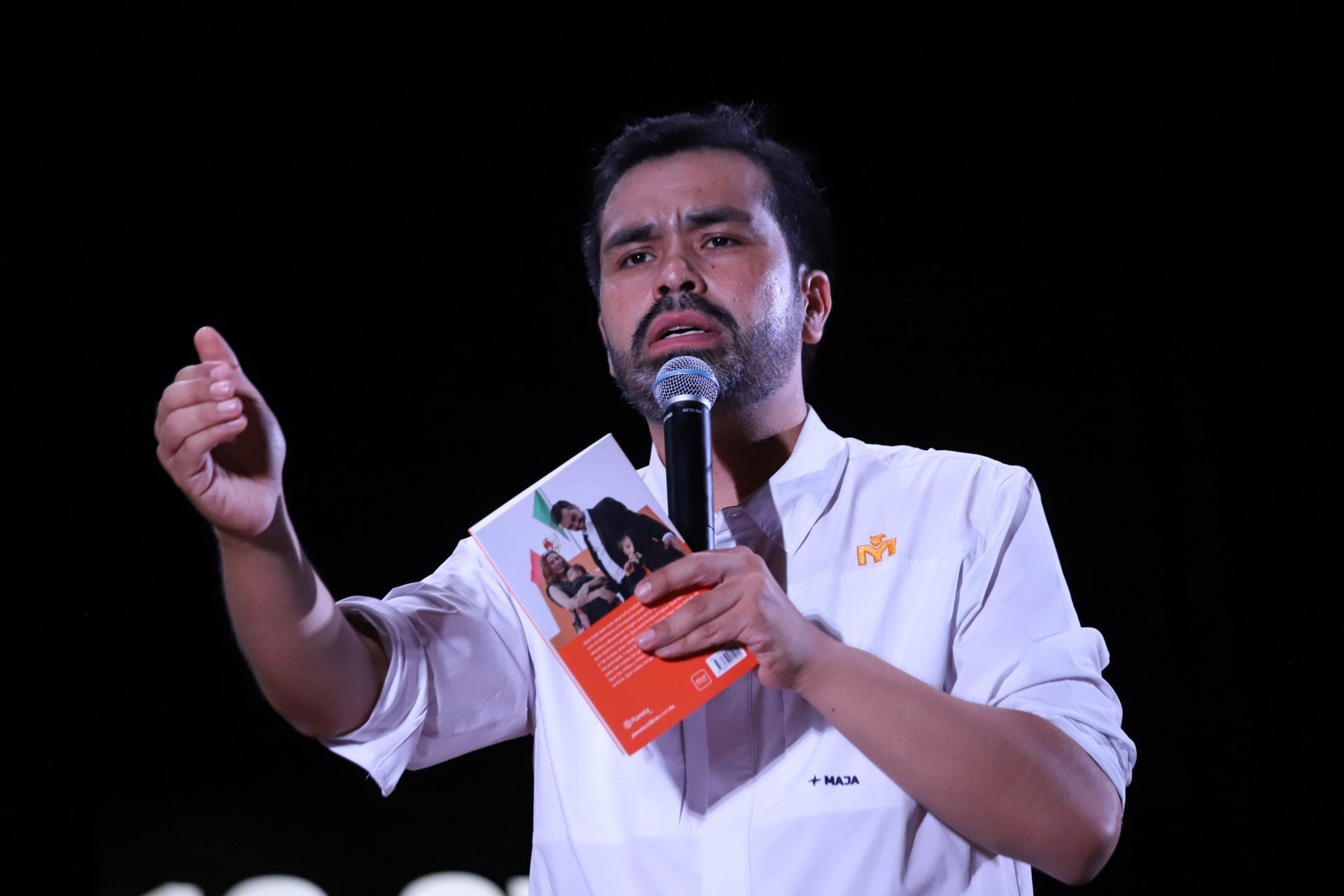 Jorge Álvarez Máynez, candidato a la presidencia por Movimiento Ciudadano