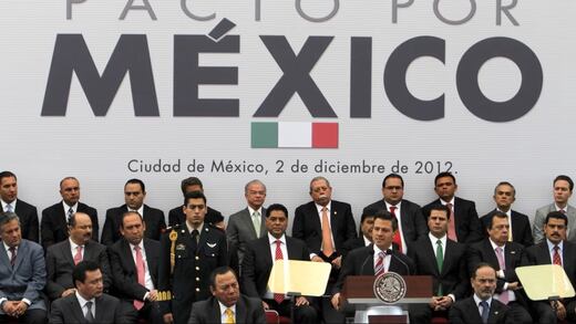 El Pacto por México de 2013: muestra del alcance de consensos