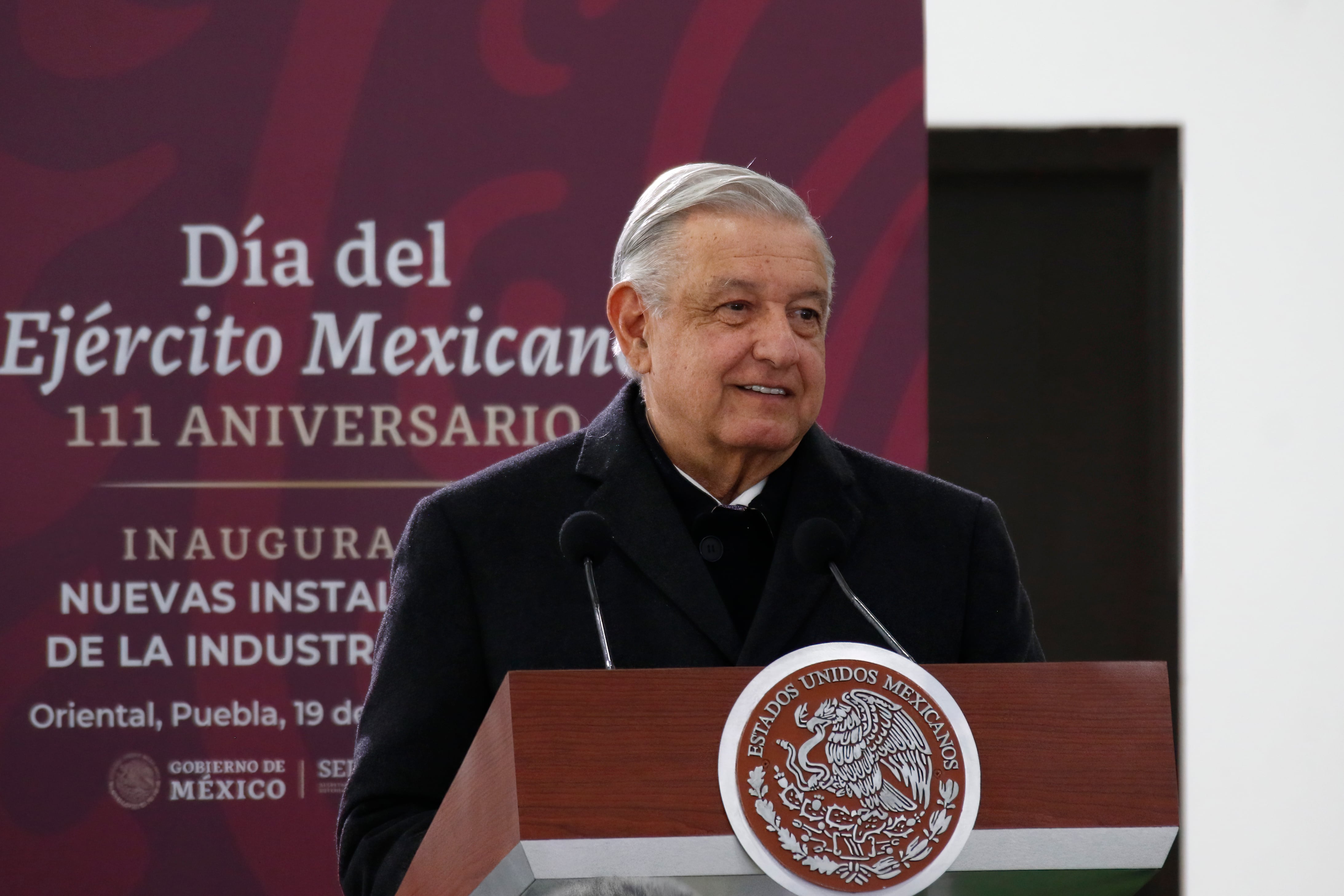 AMLO conmemoró el Día del Ejército Mexicano 2024 en Puebla