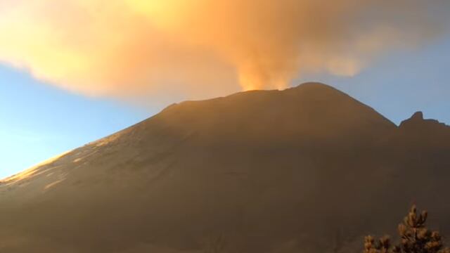 Volcán Popocatépetl el 13 de noviembre