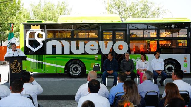 Nuevos autobuses de Nuevo León