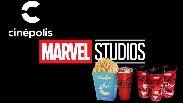 El combo de Cinépolis para conseguir los vasos coleccionables de Marvel